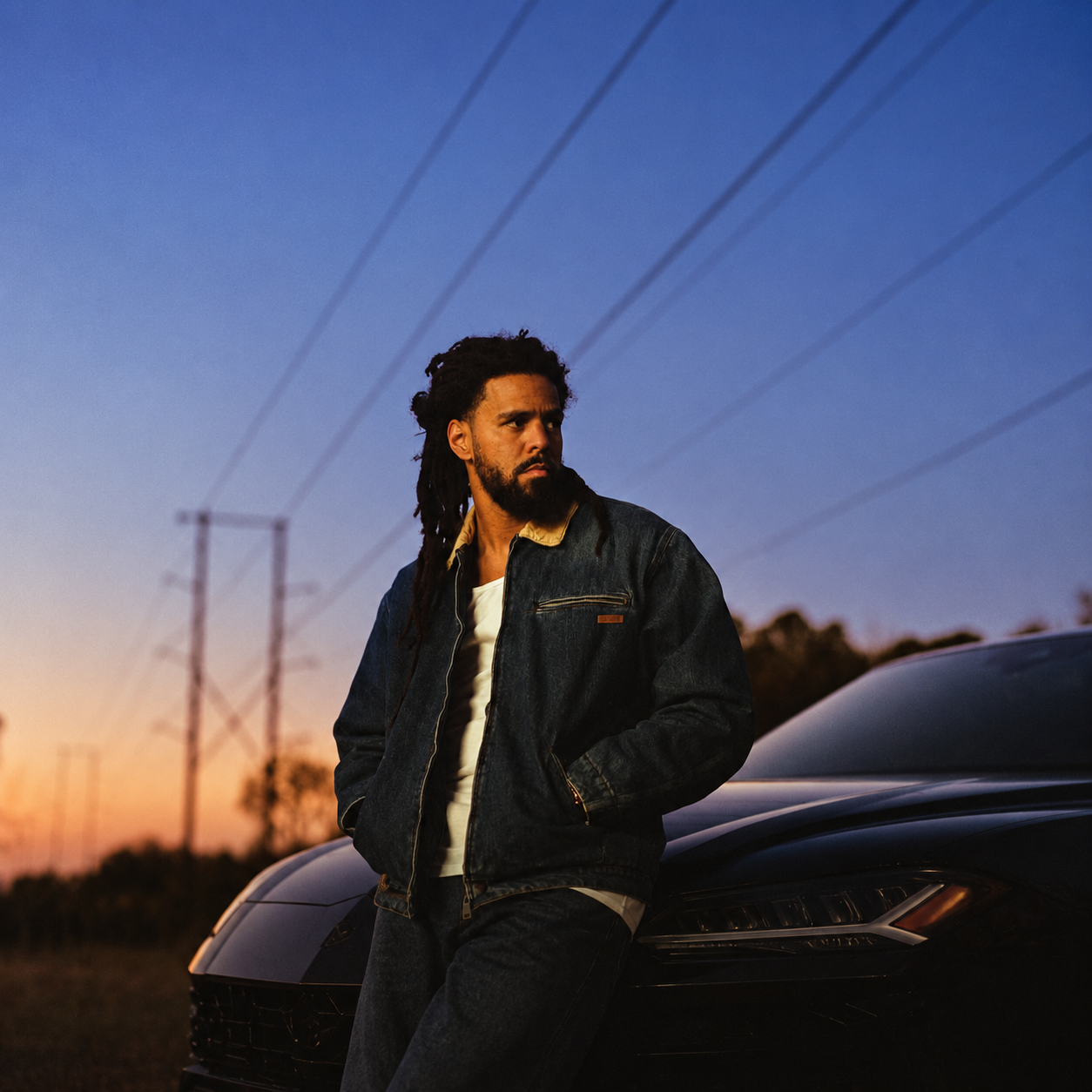 J. Cole at dusk